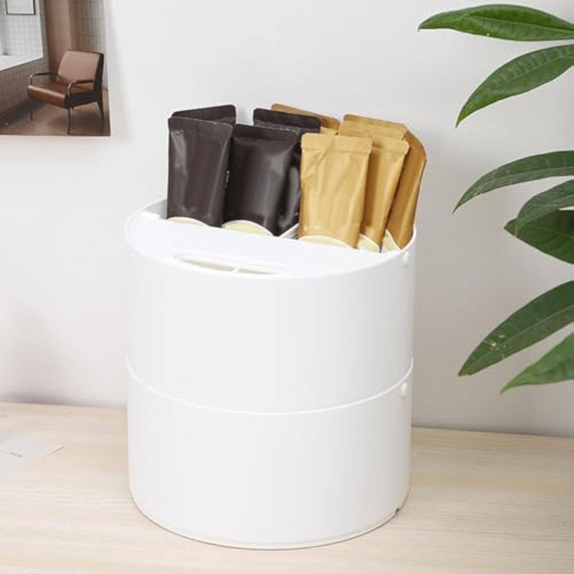 TRENDIVIBE Storage Box Durable Cosmetics Case Organizer