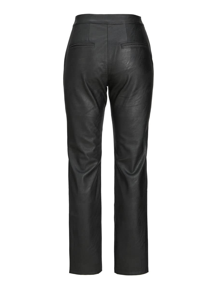 JJXX Damen Hose Jxstella Slim Hw Faux Leather Pant Sn