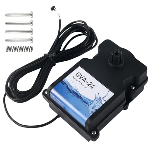 Pool Valve Actuator, 24V with 15-Foot Cable – Compatible with Hayward GVA-24, Ideal Replacement for 2-Port & 3-Port Valves – Works with Pool & Spa Automation Systems
