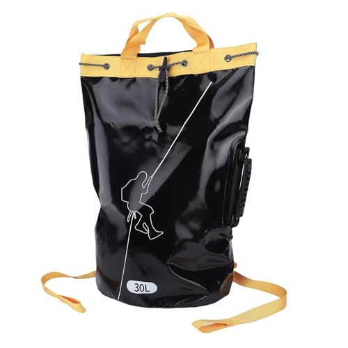 Bolsa de cuerda de PVC de 30L ideal para exploración y escalada en roca al aire libre 5