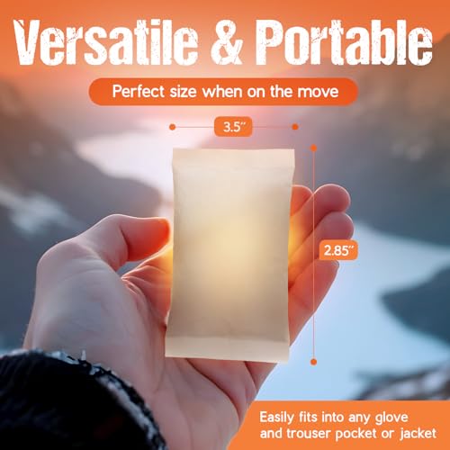 Natural Hand Warmers Disposable - Air Activated 11 Hours of Consistent Natural Heat Handwarmers Pack - Easy Activation | Portable Hot Hands Hand Warmers Bulk, Hot Heat Pack - image 5