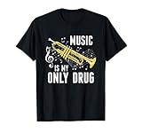 Music Is My Only Drug Trompete Blasmusik Geschenk