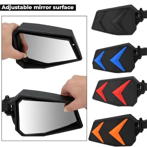 Espejo retrovisor con visión angular para Can-Am Maverick X3 y UTV 6