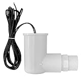 WESUA SS2 Condensate Overflow Float Switch Safety Water Level Sensor PVC for HVAC Drain Pan 3/4 inch Adaptor White Color