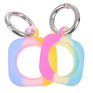 UKCOCO 2Pcs Anti- Kras Lichtgewicht Covers Mouwen Compatibel Voor Airtag