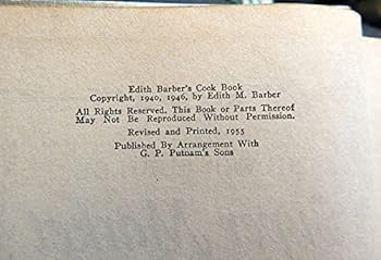 Hardcover Silver Jubilee Super Market Cook Book