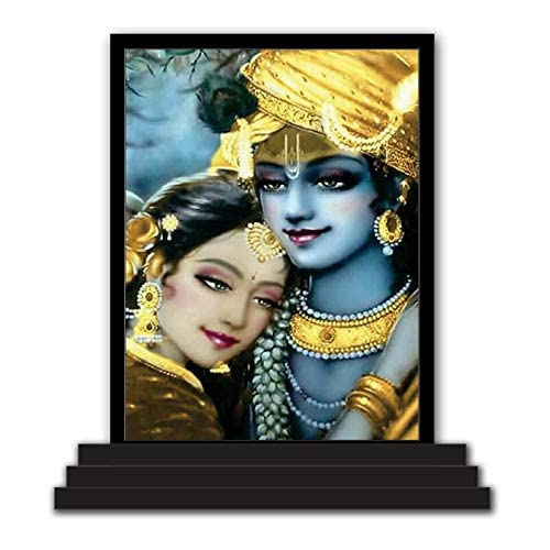 Statue Radha Krishna 1156 pour un voyage serein sur votre tableau de bord