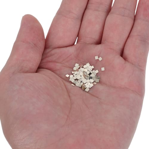 Chips de soldadura de plata de 2x2 mm jojofuny para la creación y manufactura de joyas 5