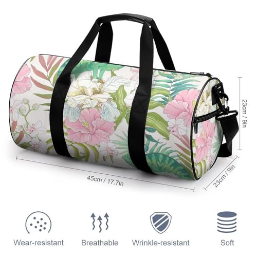 Sac week-end animal vert ultra léger et compact de 45x23x23cm - 2