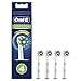 Oral-B Testine di Ricambio per Spazzolino Elettrico CrossAction, 4 Pezzi