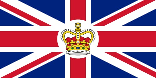 Drapeau British Consular Ensign XXXL en maille de qualité supérieure