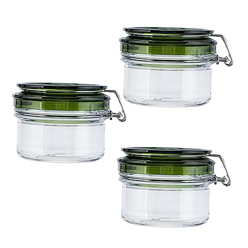 PATKAW Frasco Hermético De 3 Piezas Botella De Embalaje Bote De Crema Facial Frascos De Viaje Para Maquillaje Contenedor De Almacenamiento Frasco De Almacenamiento De Muestra