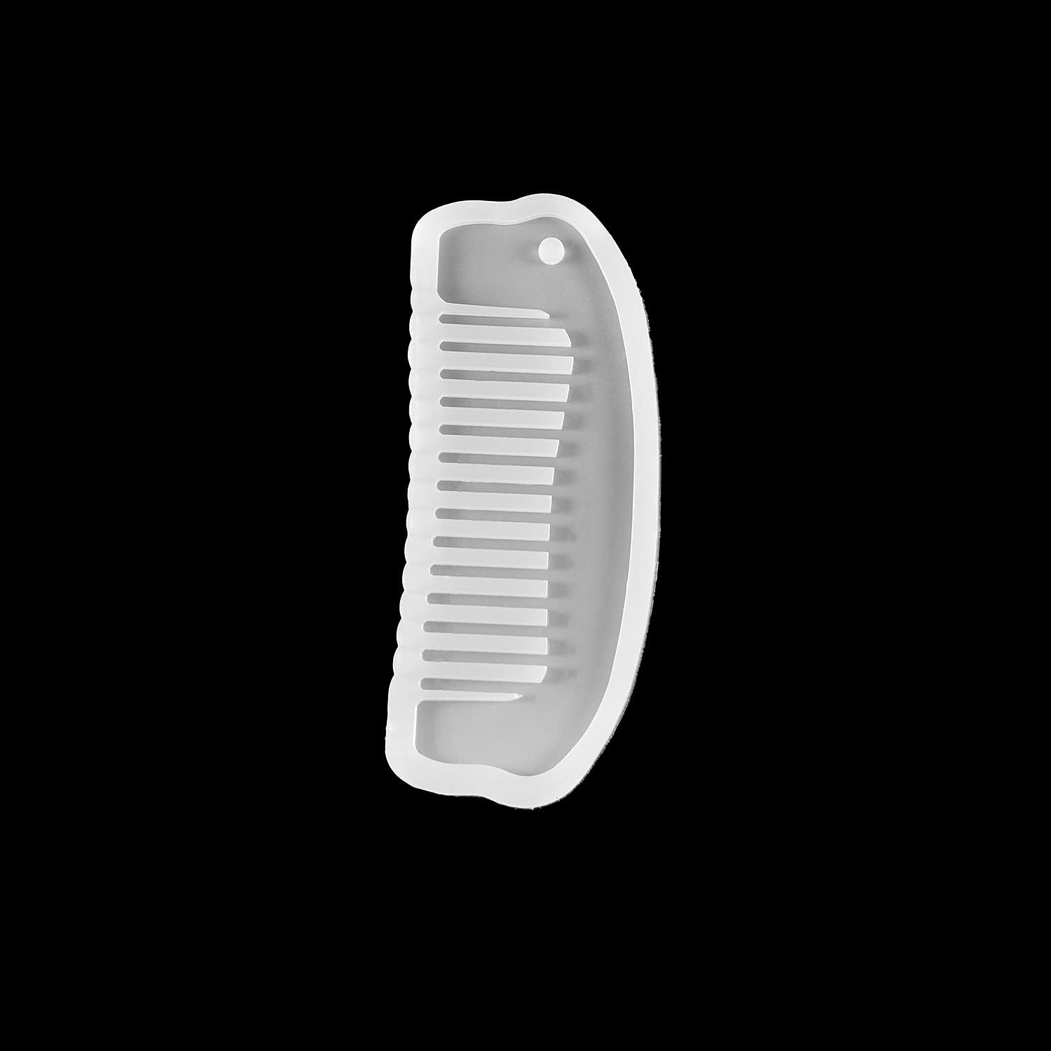 1pcs Comb Mold UV Resin Clear Silicone Jewelry Resin Mould Handcraft Epoxy DIY Crafts Jewelry Making Supplies Tools (1)