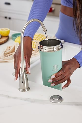Image of Takeya 32 oz Stainless Steel Insulated Tumbler with Straw Lid, Premium Quality, Sweatproof