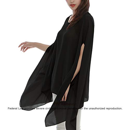 Max Hsuan Womens Ladies Baggy Oversize Plus Size Batwing Tunic Top Blouse Floral Chiffon Kaftan
