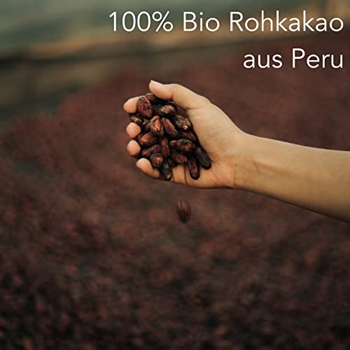 Cacao en polvo orgánico crudo de Perú | 100% natural sin azúcar | Raw Cacao Powder⦠(400 g) - Imagen 3