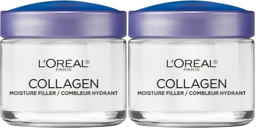 Image of L'Oreal Paris Collagen Daily Face Moisturizer,Reduce Wrinkles,Face Cream 3.4 oz,(Pack of 2)