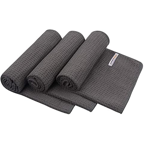 SUNLAND Microfiber Sports Workout Towels Fast Drying Fitness Sweat Towels for Men & Women Lightweight Multi-Purpose Gym Exercise Towels 3 Pack 16Inch x 32Inch Cover