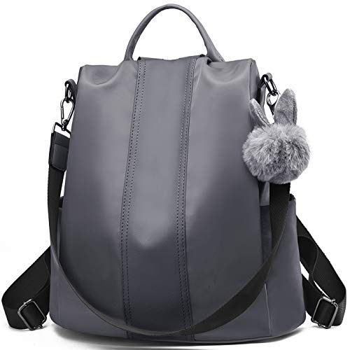Charmore Femme Sac À Dos Étanche En Nylon Sacs D'école Anti-vol Sacs À Bandoulière