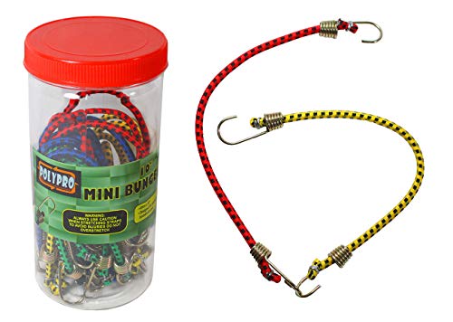 POLYPRO 20-Piece Mini Bungee Cords | 10