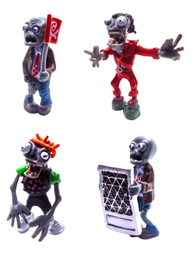 L&V Toysvill Plants Vs Zombies Toys Set Of 17Pcs Figurines Pvz Action Figures Gift Cake Topper Cupcake Decorative #TOP3