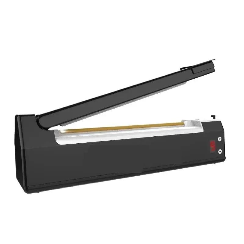 AIRYSSFU Máquina Selladora, Máquina de Sellado portátil en húmedo y seco, 9 ajustes, Sellado por pulsos, Bolsa de plástico for Alimentos, Sellado Manual de Viaje, Embalaje de Sellado for el hogar