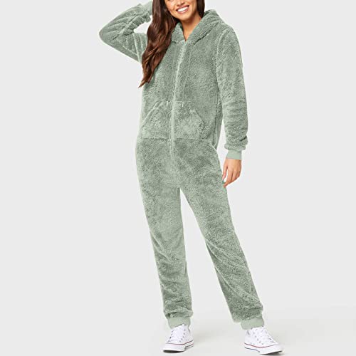 Combinaison pyjama douillet grande taille contre le froid m