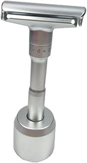 WOONEKY Suporte Para Lâmina De Barbear Suporte Para Lâmina De Barbear Suporte Para Lâmina De Barbear Base Manual Para Lâmina De Barbear Suporte Para Máquina De Barbear