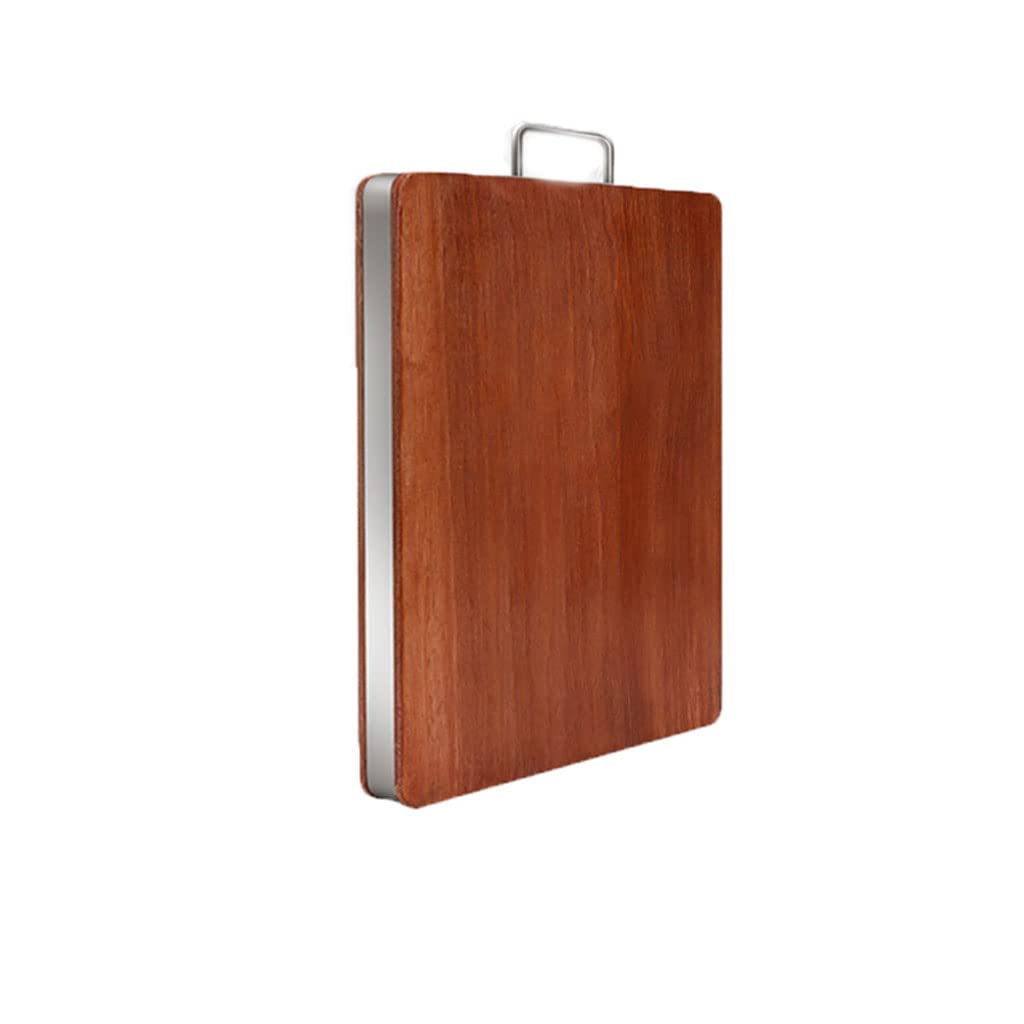 Tabla de Cortar Tabla de cortar de primera calidad, tabla de cortar de madera para cocina, tabla de cortar de doble cara con asas, tabla de cortar profesional para carne y verduras, tabla de cortar de