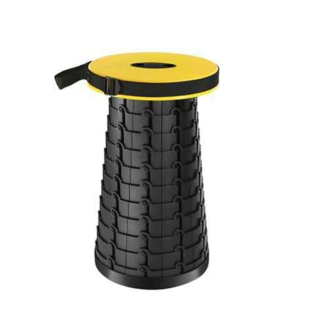 Regulowany teleskopowy rozsuwany taboret ogrodowy(Yellow)