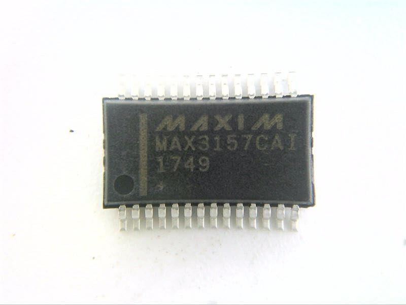 MAX3157CAI+ 1 RCVR, LINE TRANSCEIVER, Hybrid, 1 Driver, 1 FUNC, SSOP-28