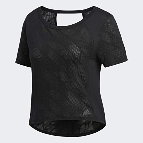 T-shirt adidas burnout manches courtes femme respirant et ultra léger