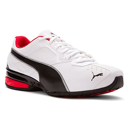 Image of New Puma Men's Tazon 6 Running Shoe White /Blk /Silver 10