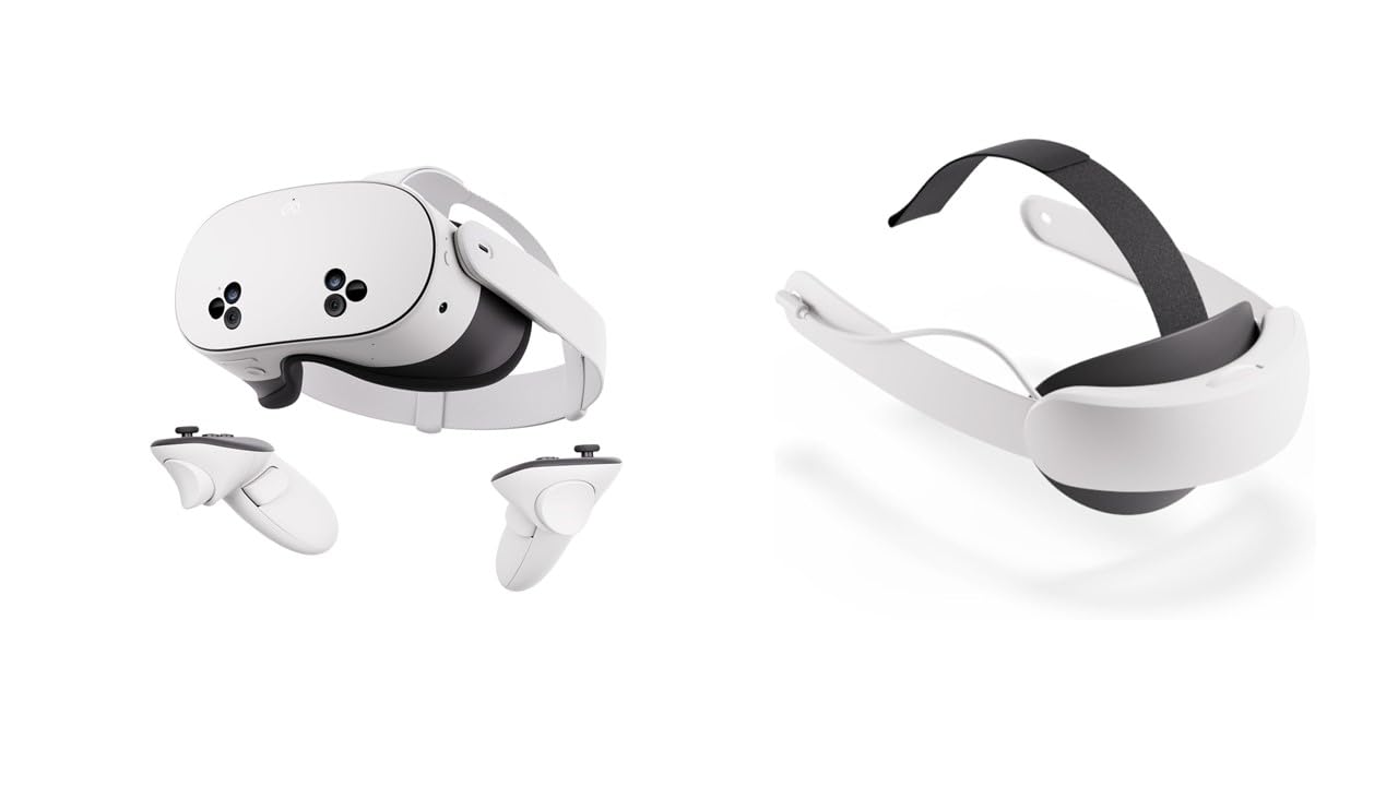Meta Quest 3S 128 GB – Dive into virtual reality – Thousands of immersive experiences – All-in-one headset – Get a 3-month trial of Meta Horizon+ included — view 9