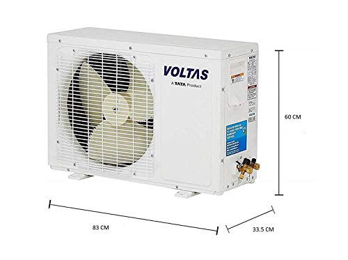 Image of Voltas 1.5 Ton 3 Star Dust Filter Split System AC (Copper, Inverter, 183V EZHD, White)