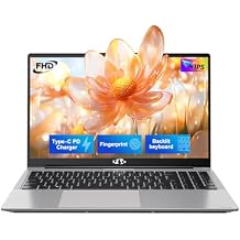 Ghost Manta 15.6 FHD Student Laptop, Intel Pentium Quad-Core N100Beat to i3-1115G4, Up to 3.4GHz, 8GB RAM, 256GB SSD, Type-C 65W Charger, Fingerprint, red