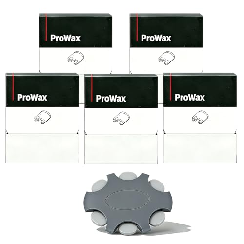 ProWax Wax Guards Filters for Oticon Replacement Parts for Custom Earmolds Hearing Aids Supplies & Custom Moulds Accessories (5 Packs/30 Pcs)