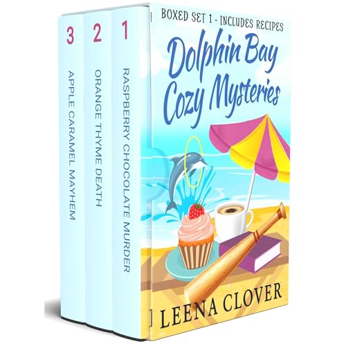 Dolphin Bay Cozy Mysteries Boxed Set 1 (Books 1-3) by Leena Clover episode artwork