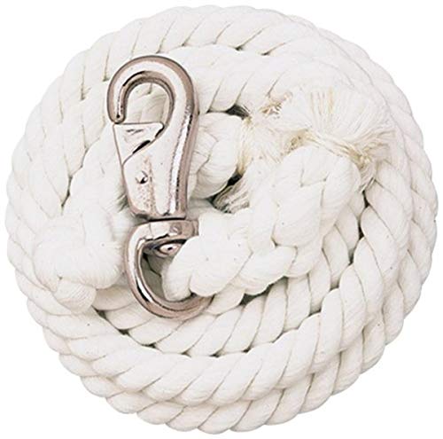 Weaver Leather Cotton Lead Rope, White, 10' by Weaver Equine - Used condition - CA$21.64