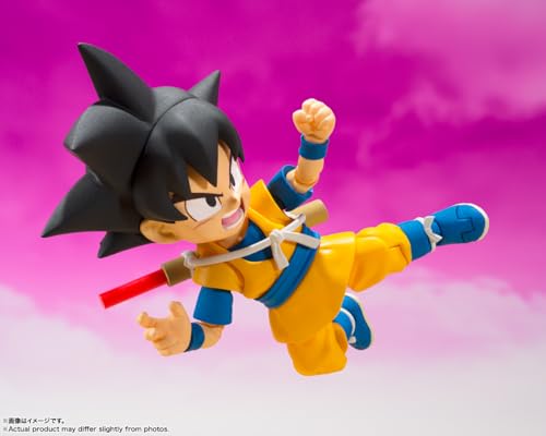 Image of Tamashii Nations - Dragon Ball DAIMA - S.H.Figuarts - Son Goku (Mini) Action Figure