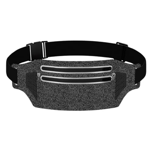 Riñonera Impermeable: riñonera Delgada, para Hacer Ejercicio, cinturón para Correr con Material Transpirable, cinturón de Cintura, para Entrenamiento, Correr, Senderismo, cic