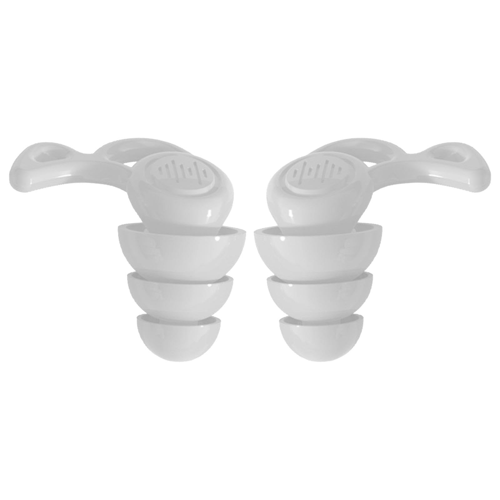 LOOM TREE® Silicone Earplugs Comfortable Sleeping Ear Plugs for Noisy Places Work Study White | Facility Maintenance & Safety | Personal Protective Equip/Ppe | Ear Plugs & Ear Muffs | Ear Plugs-image-9