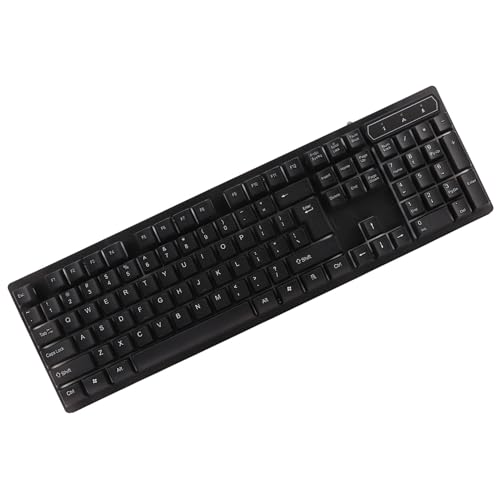 KYsongyiX Clavier de Jeu mécanique Filaire KR 6300, Clavier rétroéclairé RVB 104 Touches avec Touches suspendues, Clavier à câble USB en matériau ABS pour PC et Bureau, Performances Stables – vue 8