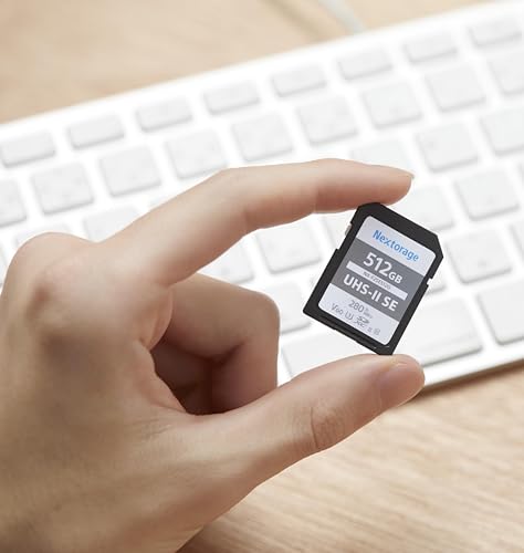 Image of Nextorage Japan UHS-II SD Card256GB max Read Speed 280MB /s V60 (SDXC UHS2 Memory Card NX-F2SE)