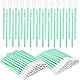 CONJURAIDE 100 Stück Reinigungsstäbchen, Sterile Wattestäbchen Reinigungstupfer Wattestäbchen Lang Stäbchen Schwammpinsel Abfluss Sticks für Kamera Linsen Tastatur Reinigung