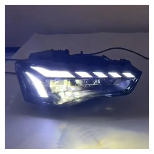 Faros delanteros Audi A5 2013 2014 2015 luces de coche con DRL intermitentes 4