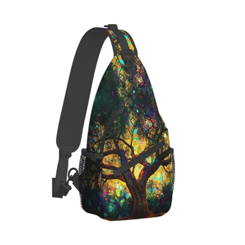 Mochila cruzada ligera impermeable para senderismo miniatura 1