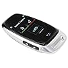 Intelligent Car Remote Starter Key, 13 Languages Keyless Entry Key Fob with LCD Screen, Auto Lock Vehicle Key Replacement for One Click Start, for Comfort and Convenience, with