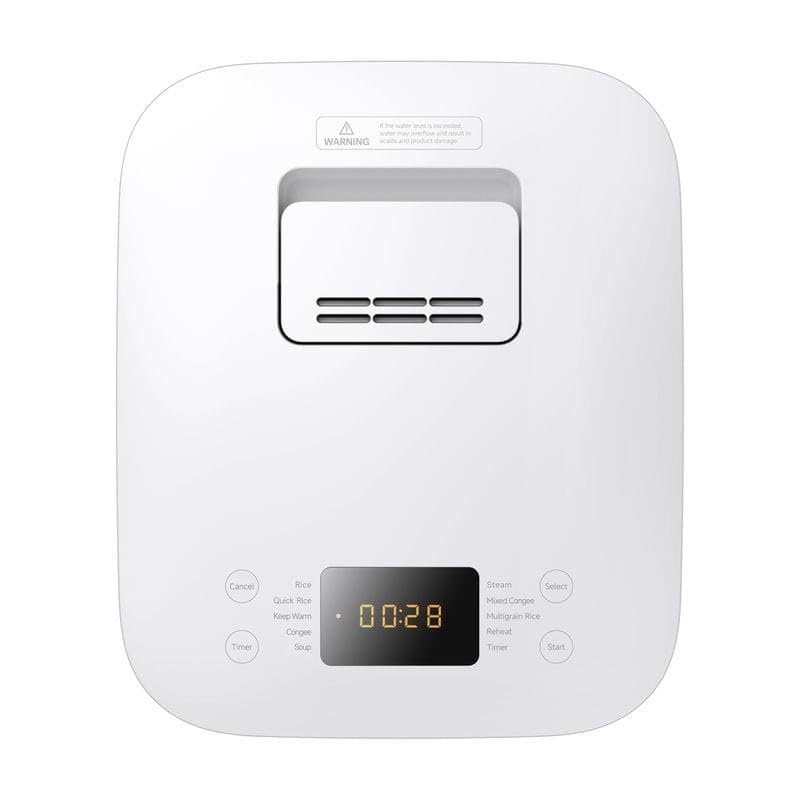 Xiaomi Cuiseur à riz multifonction haute puissance, capacité de 4 litres, 10 programmes intégrés, blanc