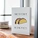 Anniversary Card, Thanks for Feeding Me and Saying I'm Pretty Taco Greeting Card, Funny Anniversary Gift for Boyfriend, Husband, Girlfriend or Wife by brie